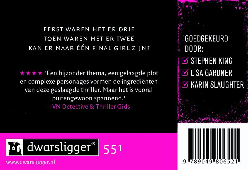 De laatste meisjes achterkant