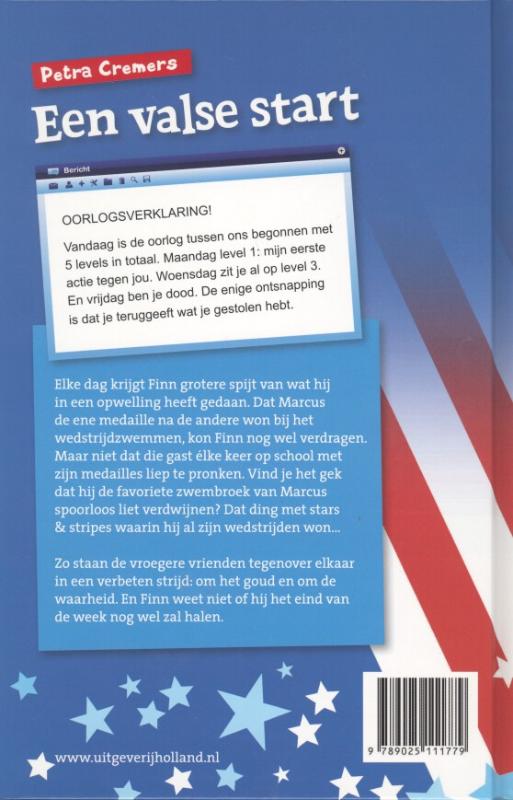 Een valse start achterkant