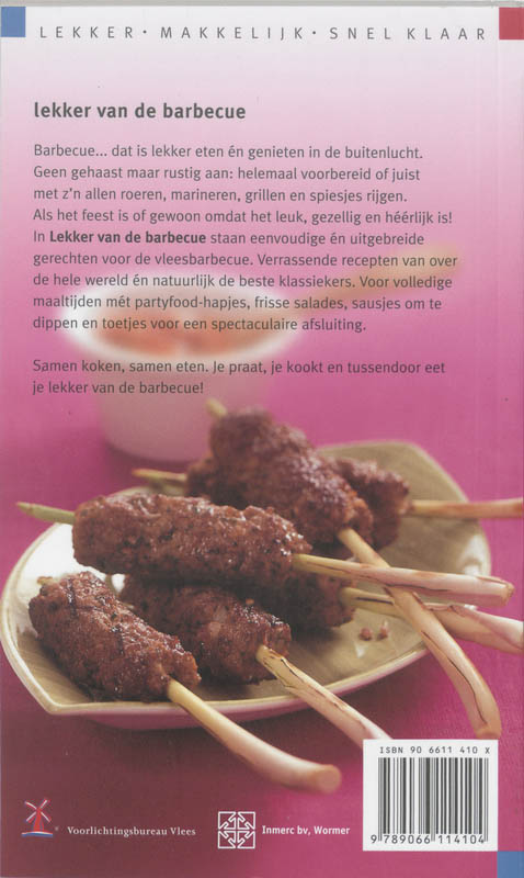 Lekker Van De Barbecue achterkant