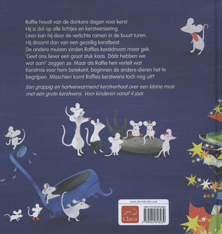 De kerstwens van Raffie achterkant