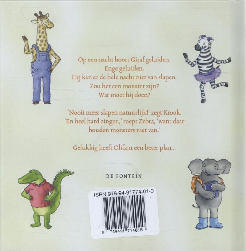 Giraf gaat slapen / Giraf / 1 achterkant