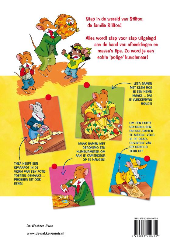 Knutselen met Geronimo & co achterkant