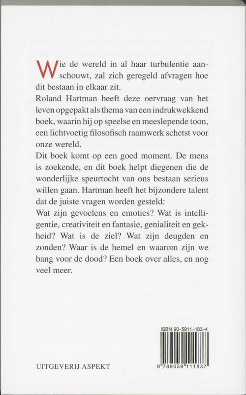 Een andere kijk op de wereld en onszelf achterkant