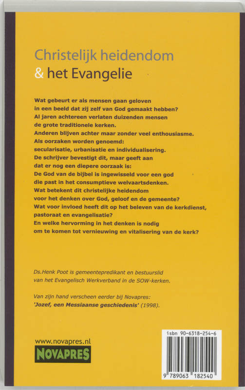 Christelijk heidendom & het Evangelie achterkant