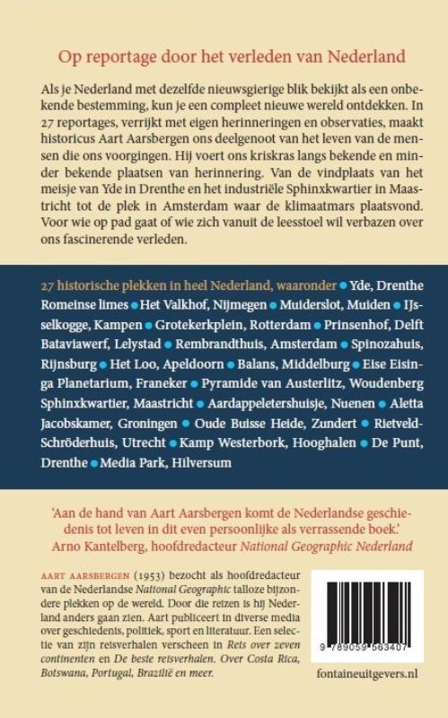 Geschiedenis van Nederland in 27 plekken achterkant