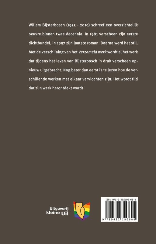 Verzameld werk / Regenboogreeks / 1 achterkant