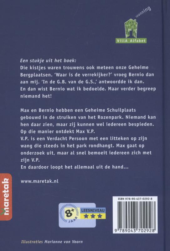 Villa Alfabet Groen - Vorige week woensdag achterkant