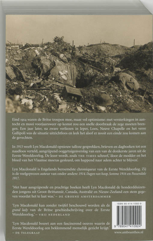 1915 Het verlies van de onschuld achterkant