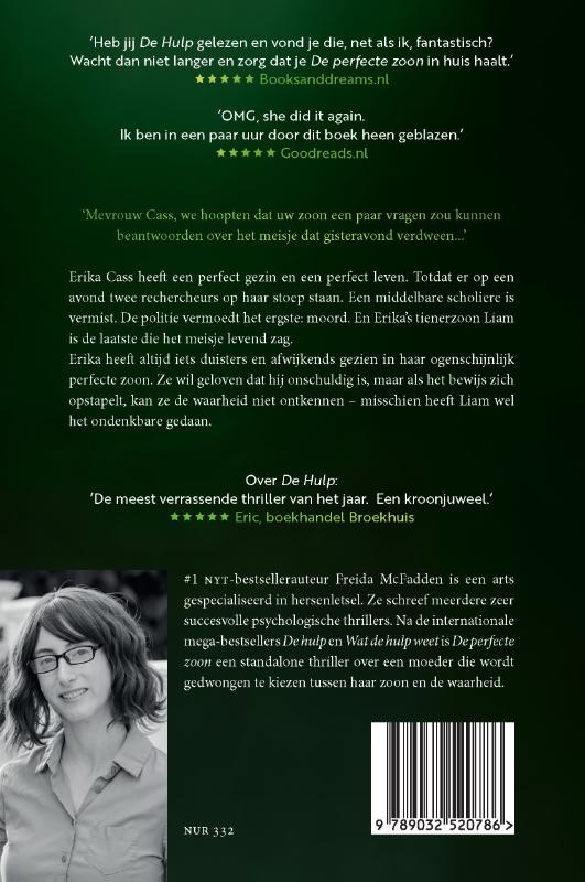 De perfecte zoon achterkant