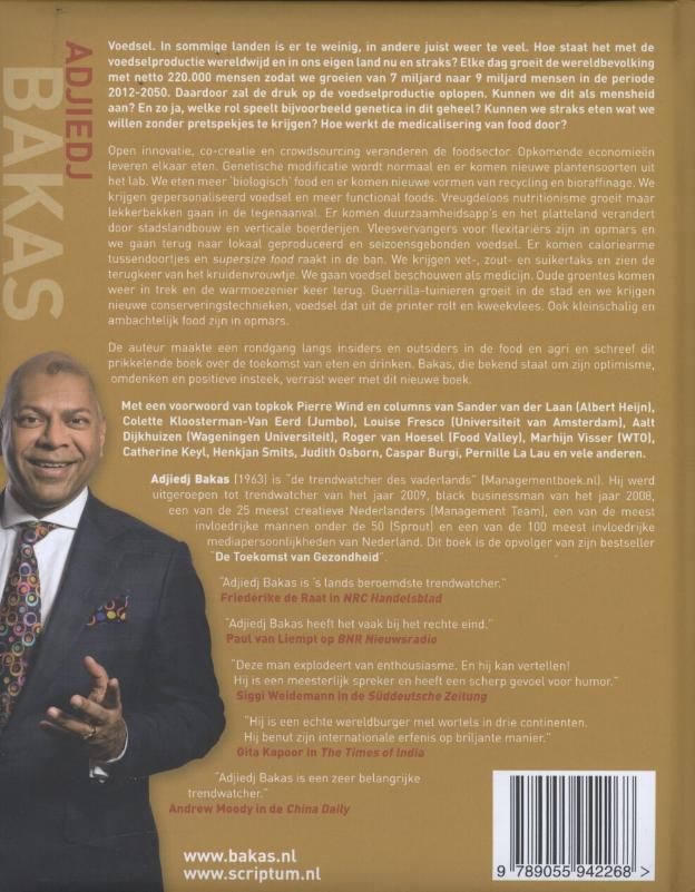 The future of food achterkant