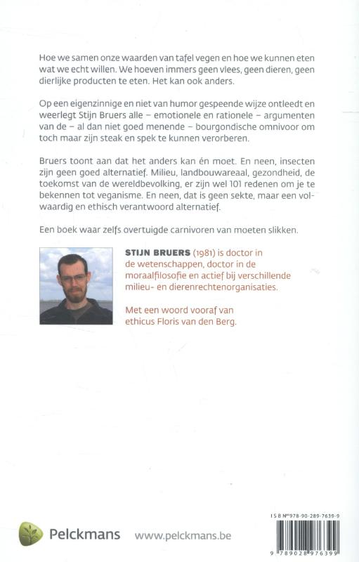 Weet wie je eet achterkant