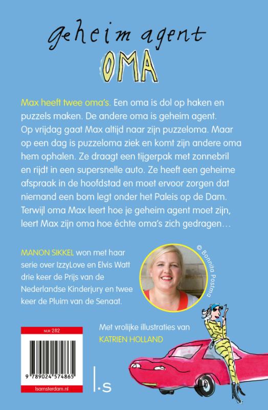 Geheim agent oma / Geheim agent oma achterkant