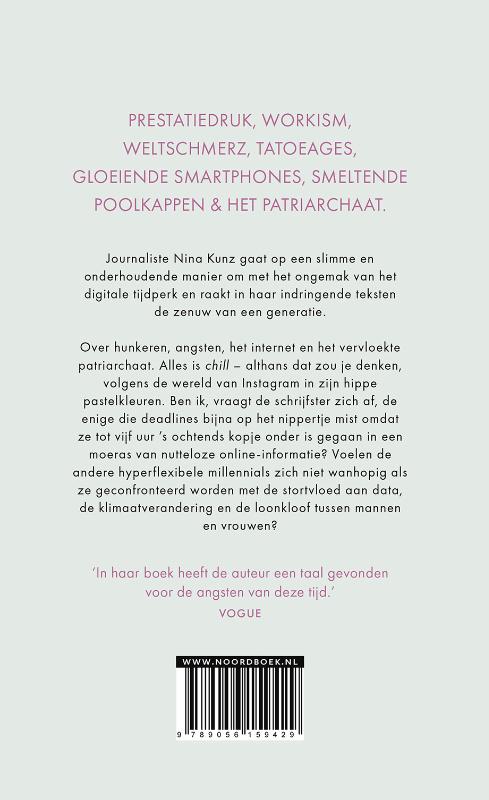 Ik denk ...dat ik te veel denk achterkant