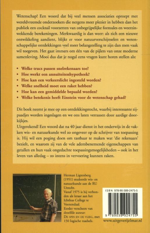 Uitgerekend! achterkant