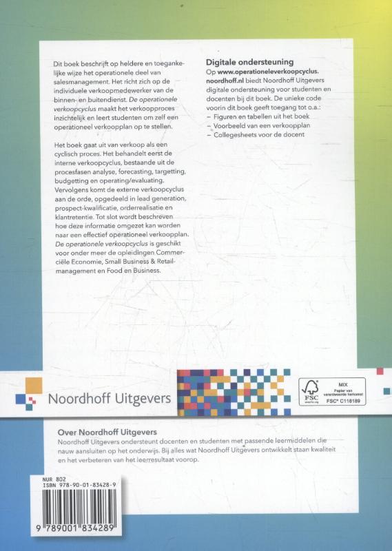 De operationele verkoopcyclus achterkant