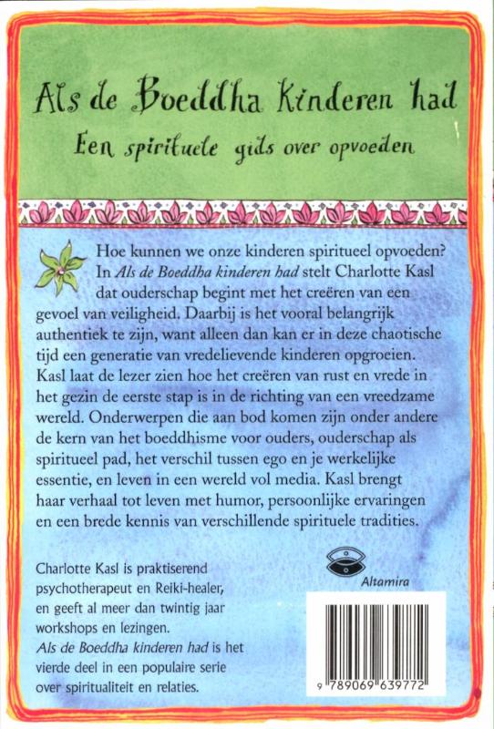 Als Boeddha kinderen had achterkant