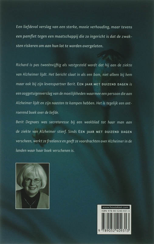 Een Jaar Met Duizend Dagen achterkant