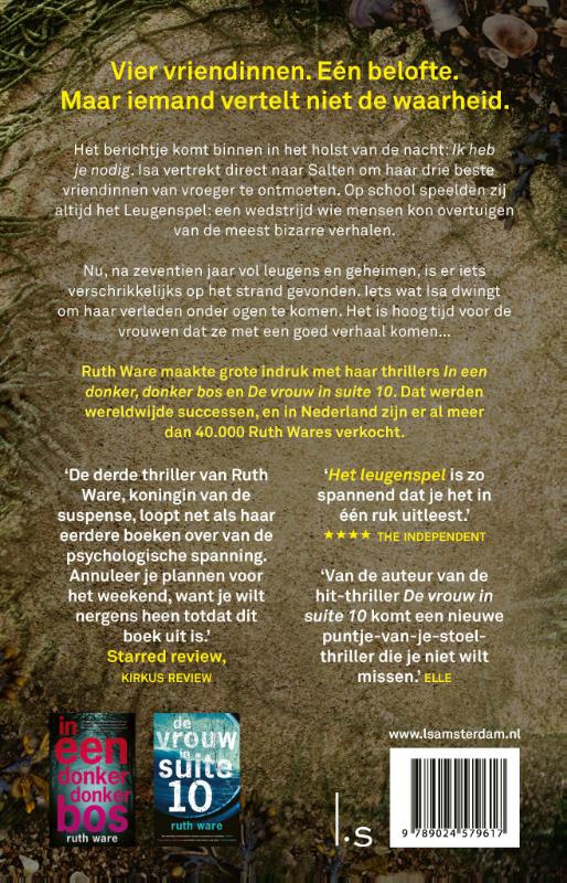 Het leugenspel achterkant