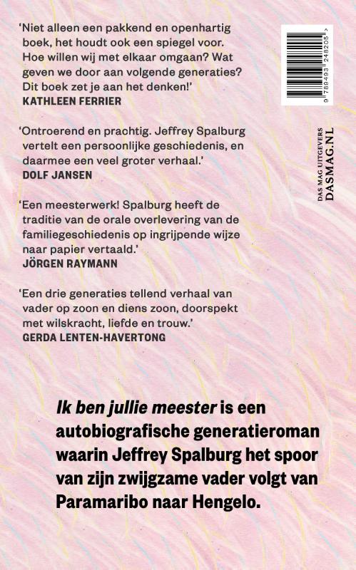 Ik ben jullie meester achterkant