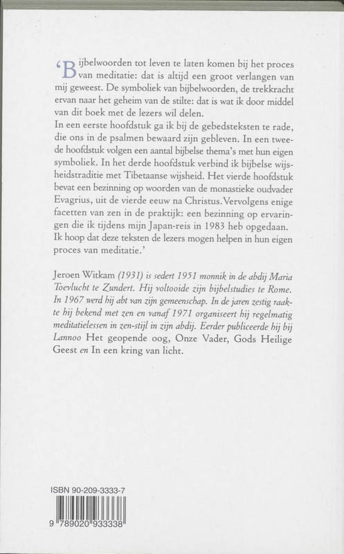 Stilte Van Het Woord achterkant