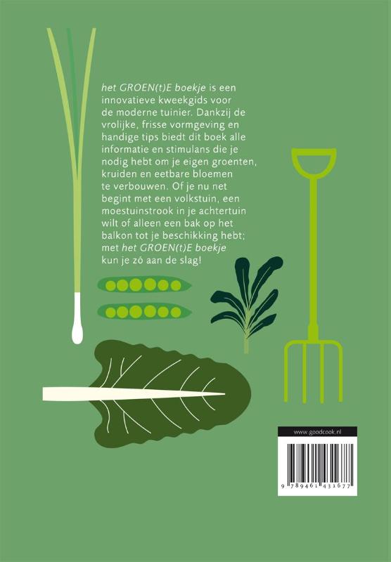 Het groen(t)e boekje achterkant