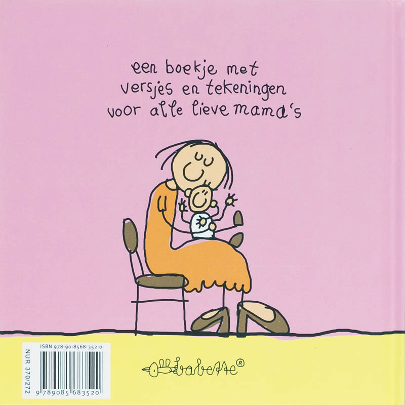 Mama is lief achterkant