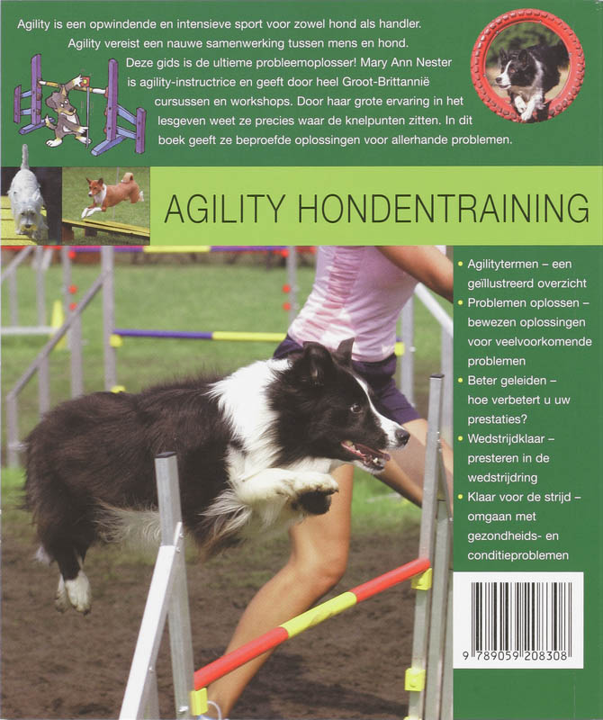 Agility Hondentraining achterkant