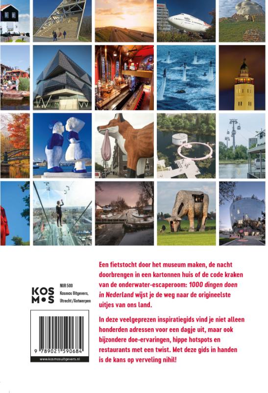 1000 dingen doen in Nederland achterkant