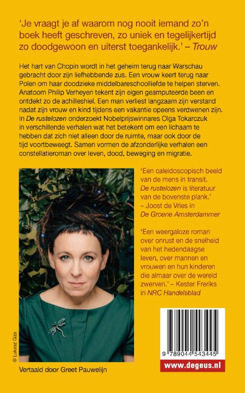 De rustelozen achterkant