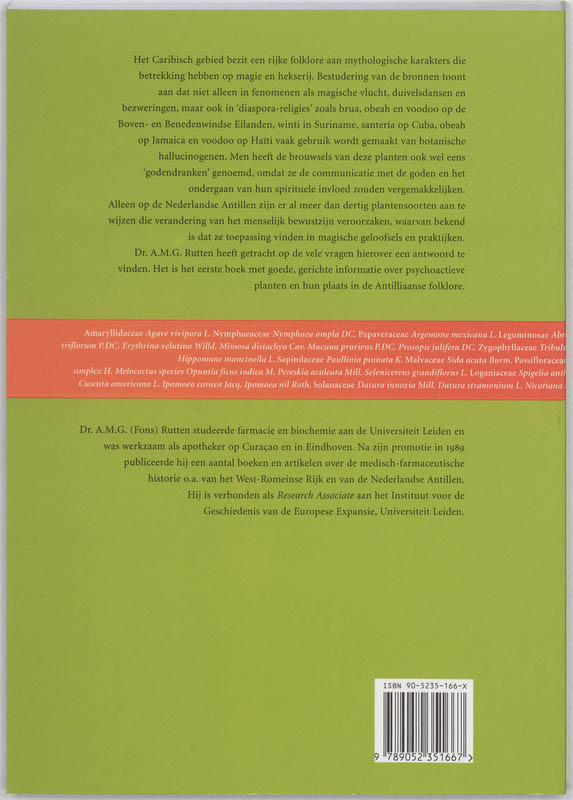 Magische Kruiden In De Antilliaanse Folk achterkant