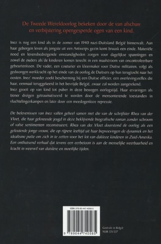 Oorlog van Inez achterkant