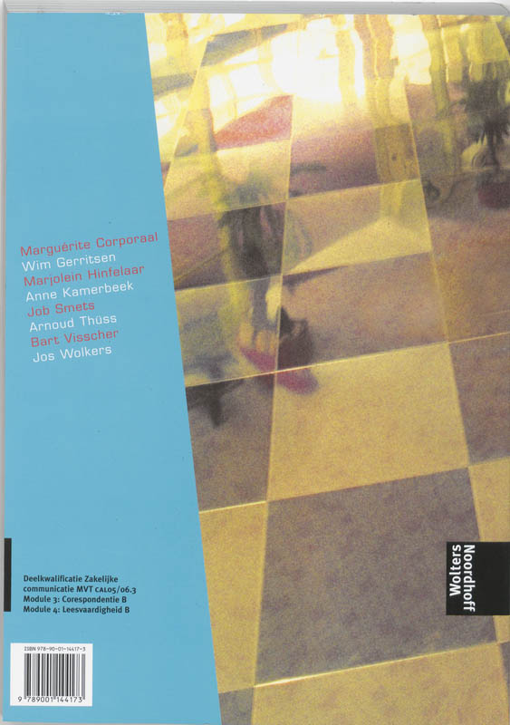 Dealing With English / Administratie Niveau IIi/IV / Deel Werkboek 2 achterkant