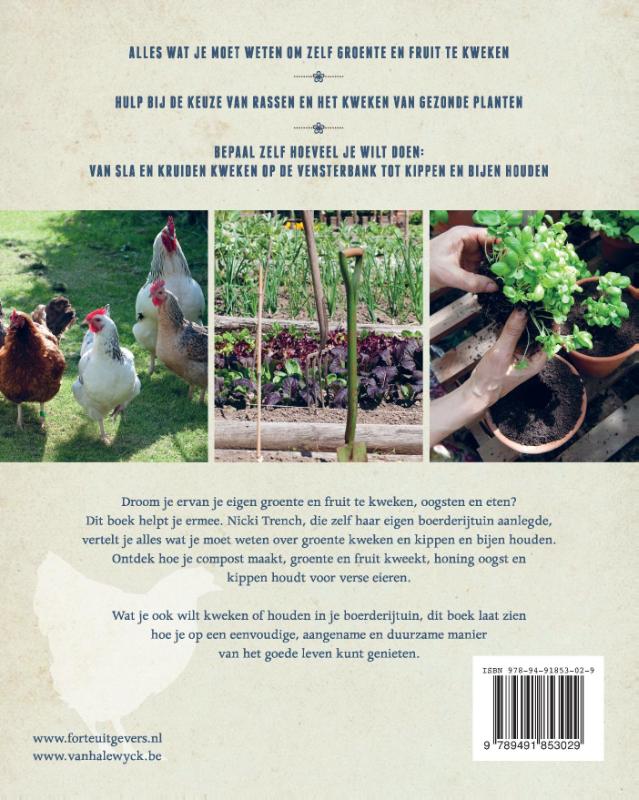 Maak je eigen boerderijtuin achterkant