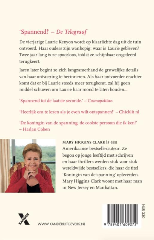 Het verdwenen kind achterkant