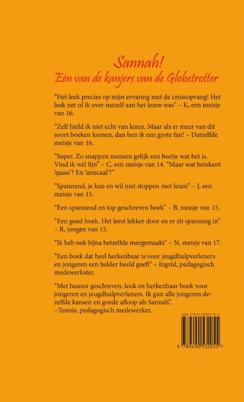 Sannah! achterkant