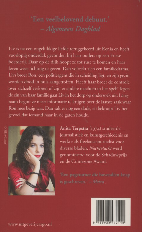 Nachtvlucht achterkant