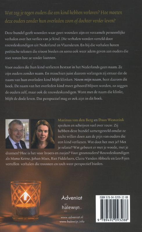 Noem mijn naam achterkant