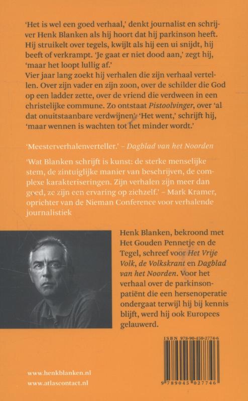 Pistoolvinger achterkant