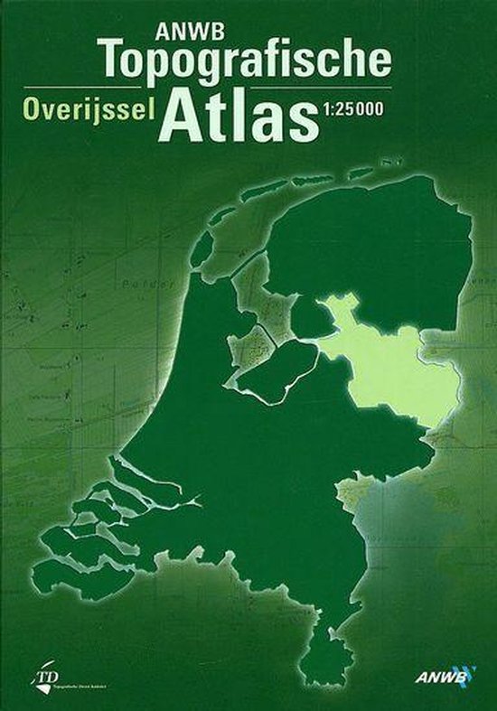 Overijssel / ANWB topografische kaart