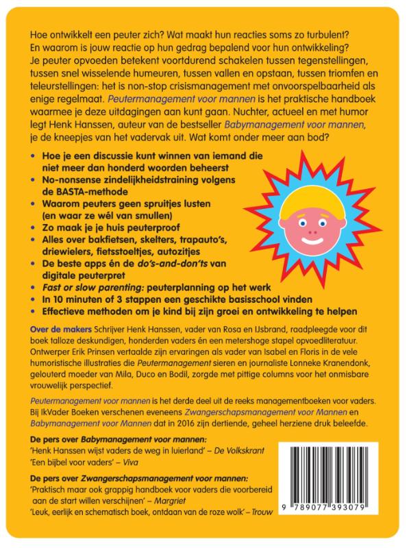 Peutermanagement voor mannen achterkant