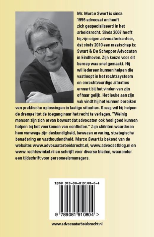 Ik wens u veel personeel achterkant