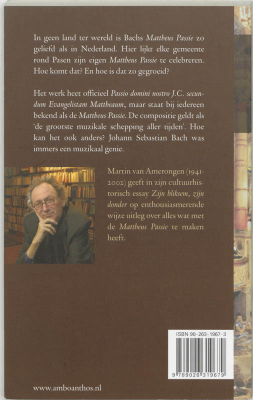 Zijn Bliksem Zijn Donder achterkant