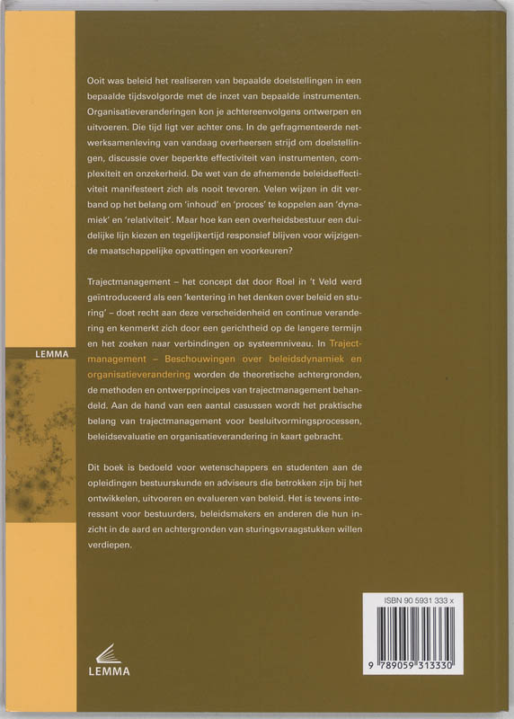 Trajectmanagement achterkant