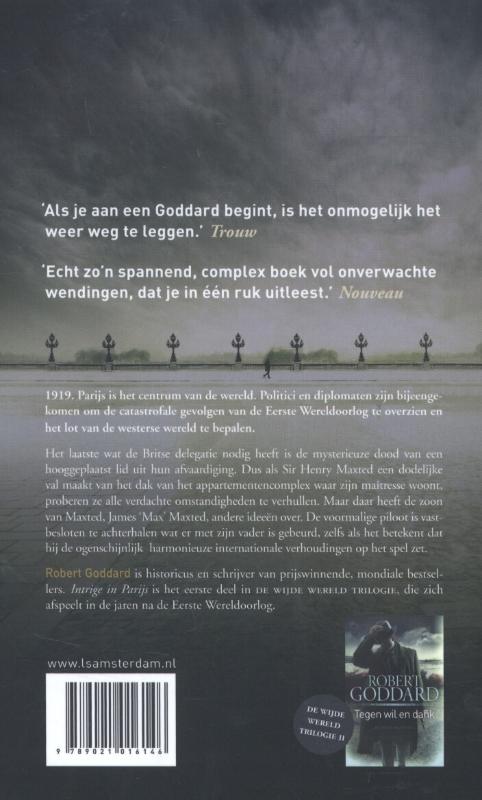Intrige in Parijs / Wijde wereld trilogie / 1 achterkant