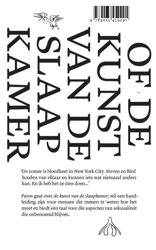 Paren of de kunst van de slaapkamer achterkant