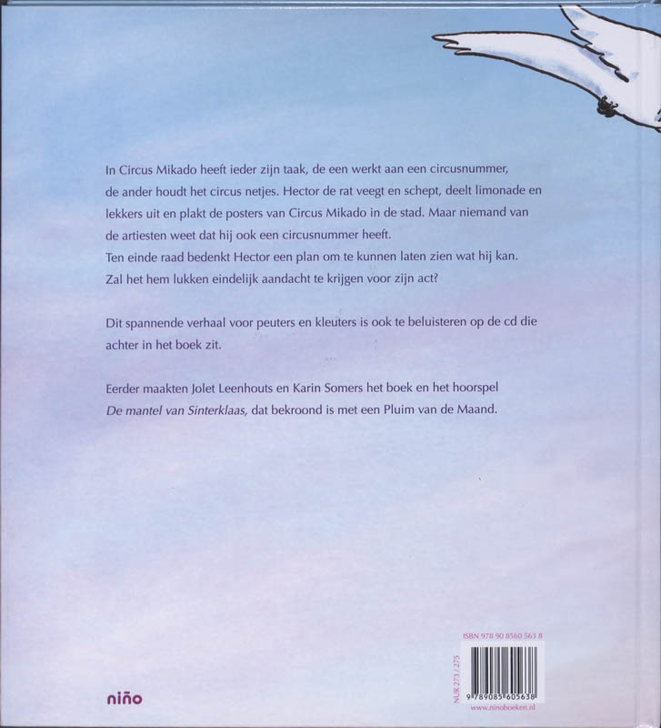 Circus Mikado achterkant