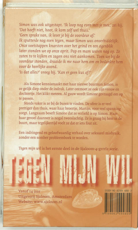 Tegen Mijn Wil achterkant