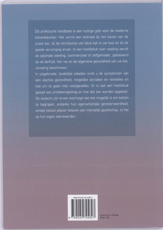 Complete Raadgever Katten achterkant