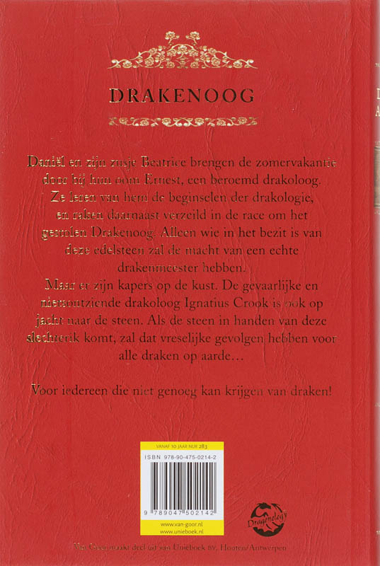 Drakenoog - D. Steer achterkant