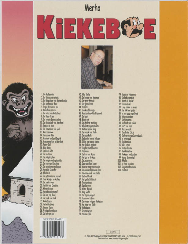 Bing Bong / De Kiekeboes / 18 achterkant